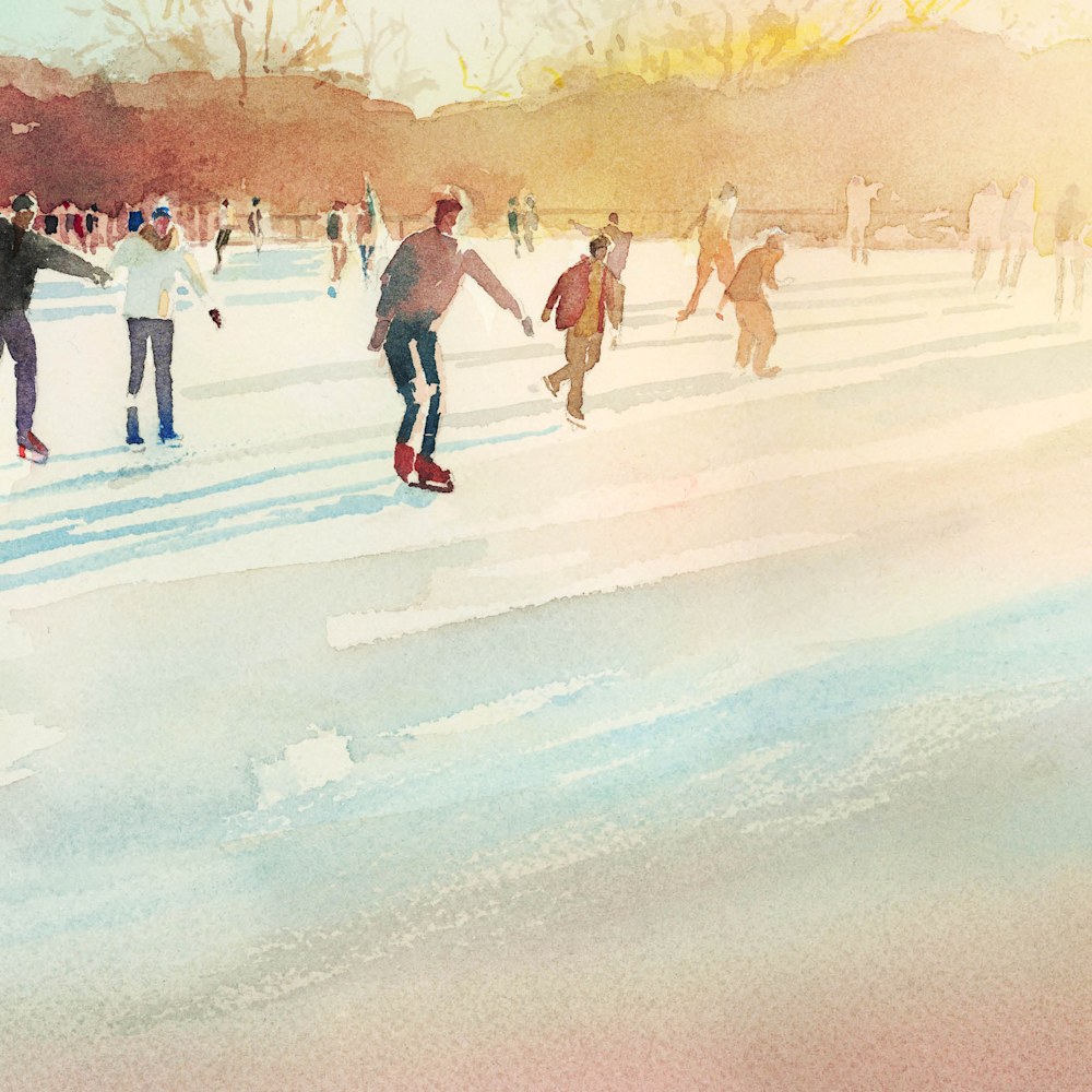 Stl forest park steinberg ice rink art steven dragan fine art