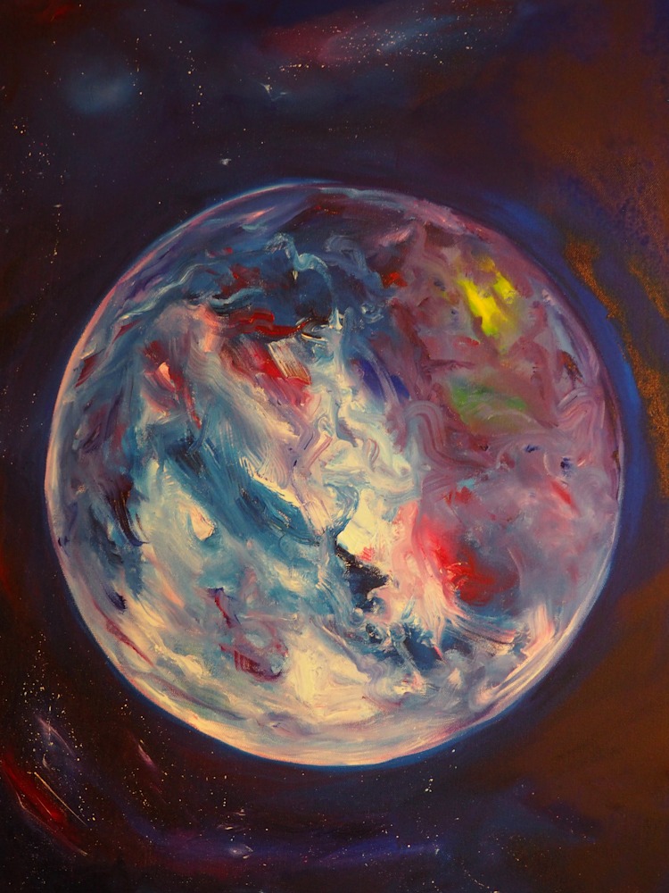 Annalisa Bradshaw Titian Mountain Moon