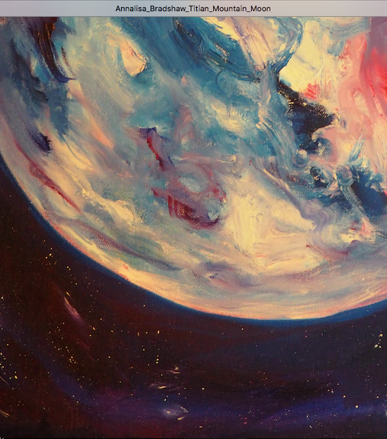 Moon Titian Annalisa Bradshaw Detail