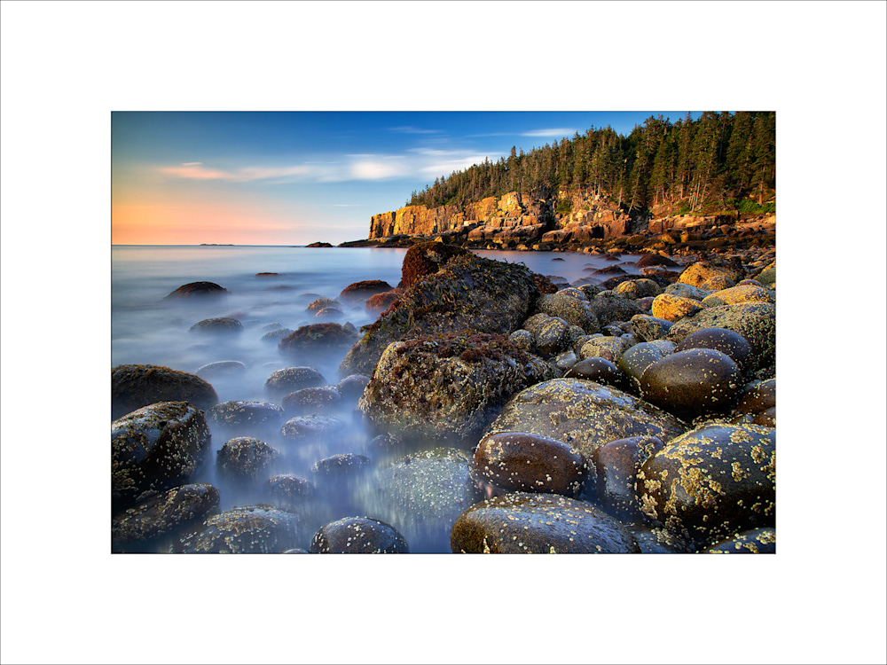 Sunrise at Boulder Beach signed matted