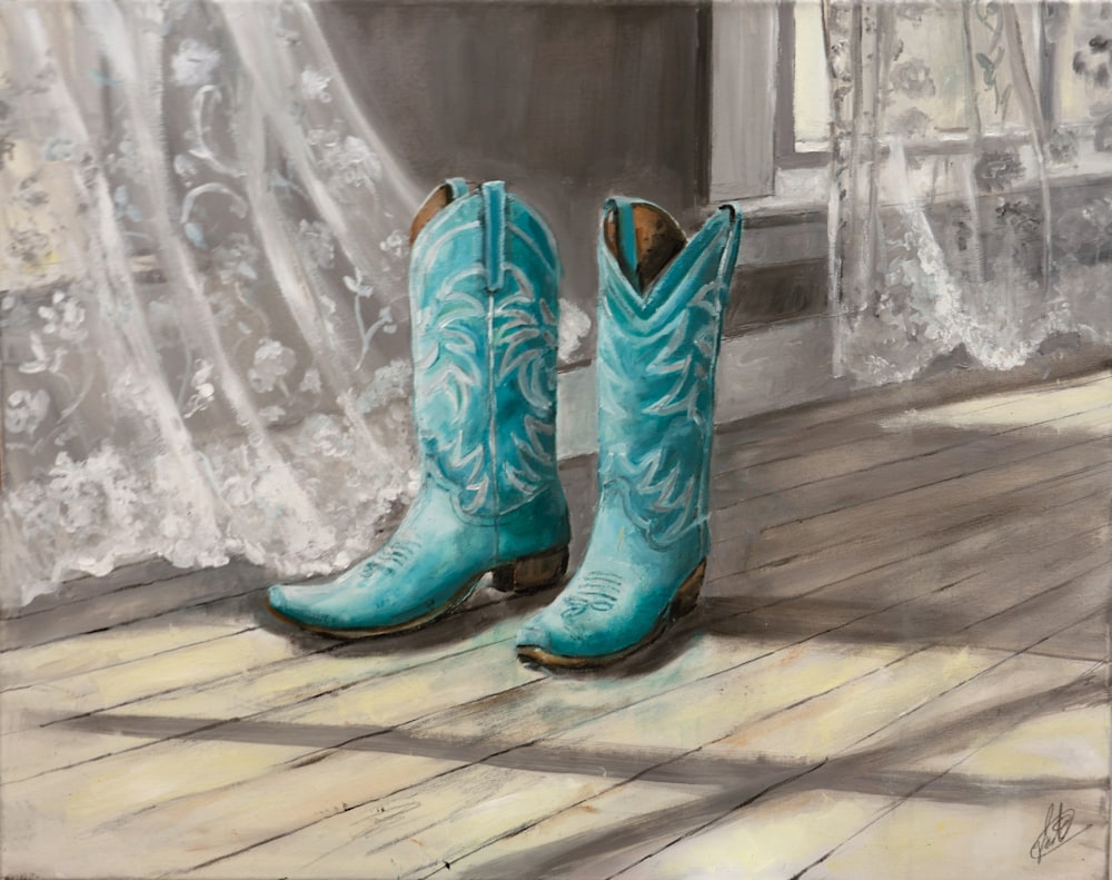 Turquoise Boots  copy
