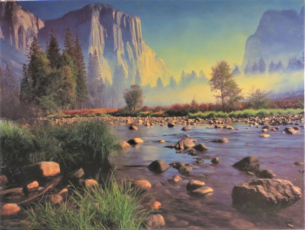 2004 Yosemite Sunset  27x36