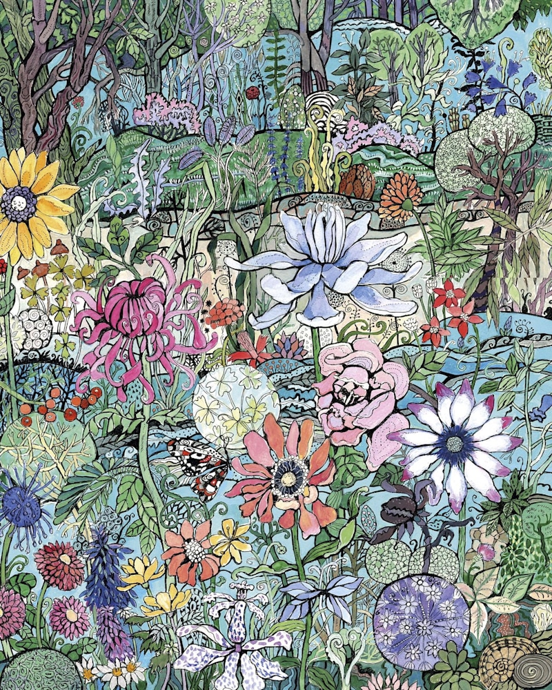 Blooming Mystery 20x16x1 OI 0006