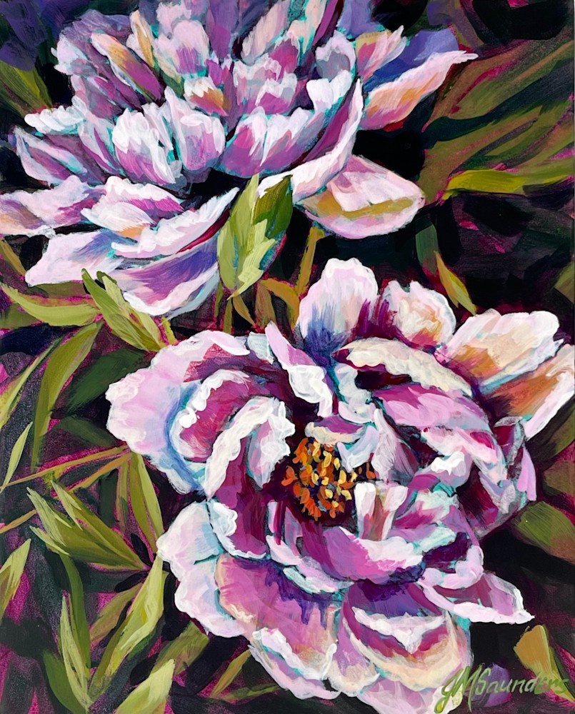 Jan and David Saunders   Peony for Your Thoughts 8x10 $200