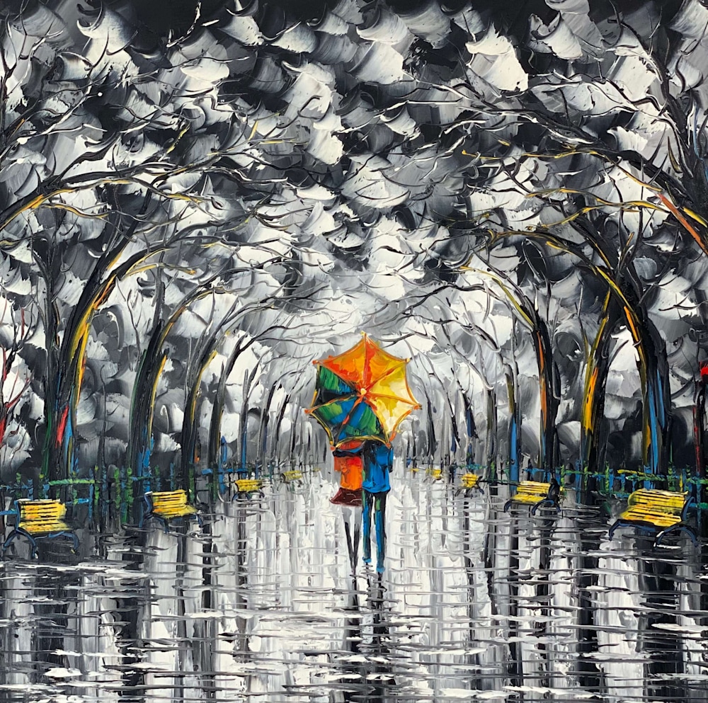 The Mall (Literary Walk) Black And White Ne025 Art New York Art Factory