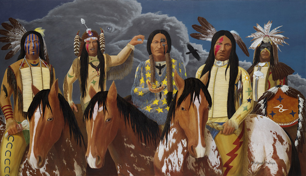 Michael Phillips   The Rising 54x92 24000