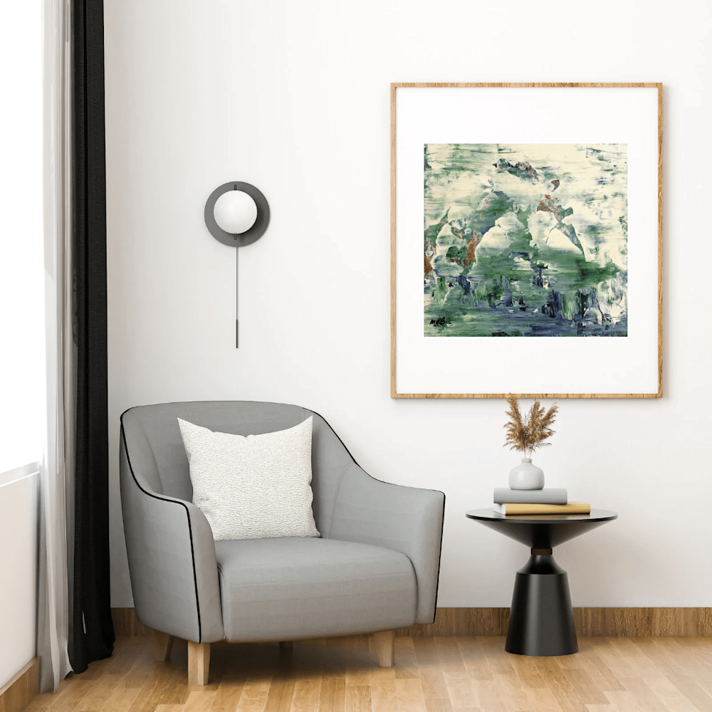 2018 White Modern Wall Art Photo Frame Instagram Post