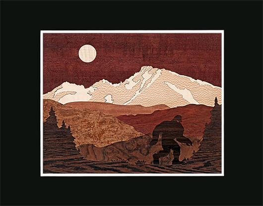 Long's Peak Sasquatch print