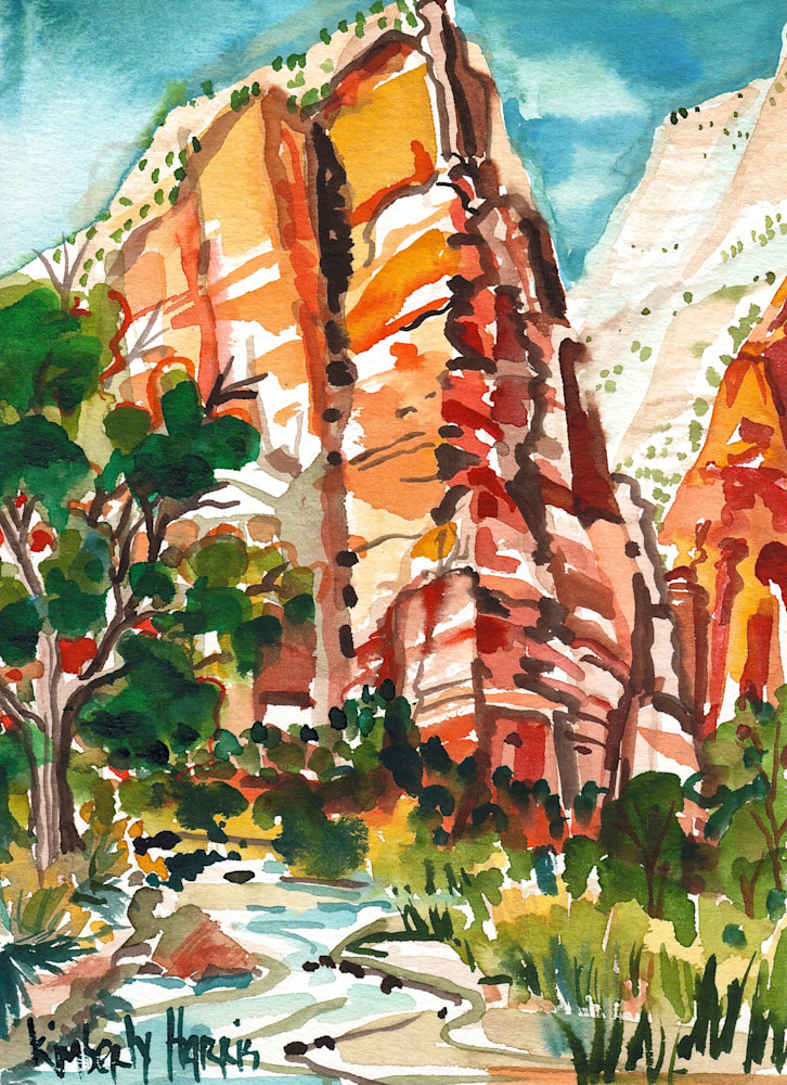 !Angels Landing I   Giclee Only