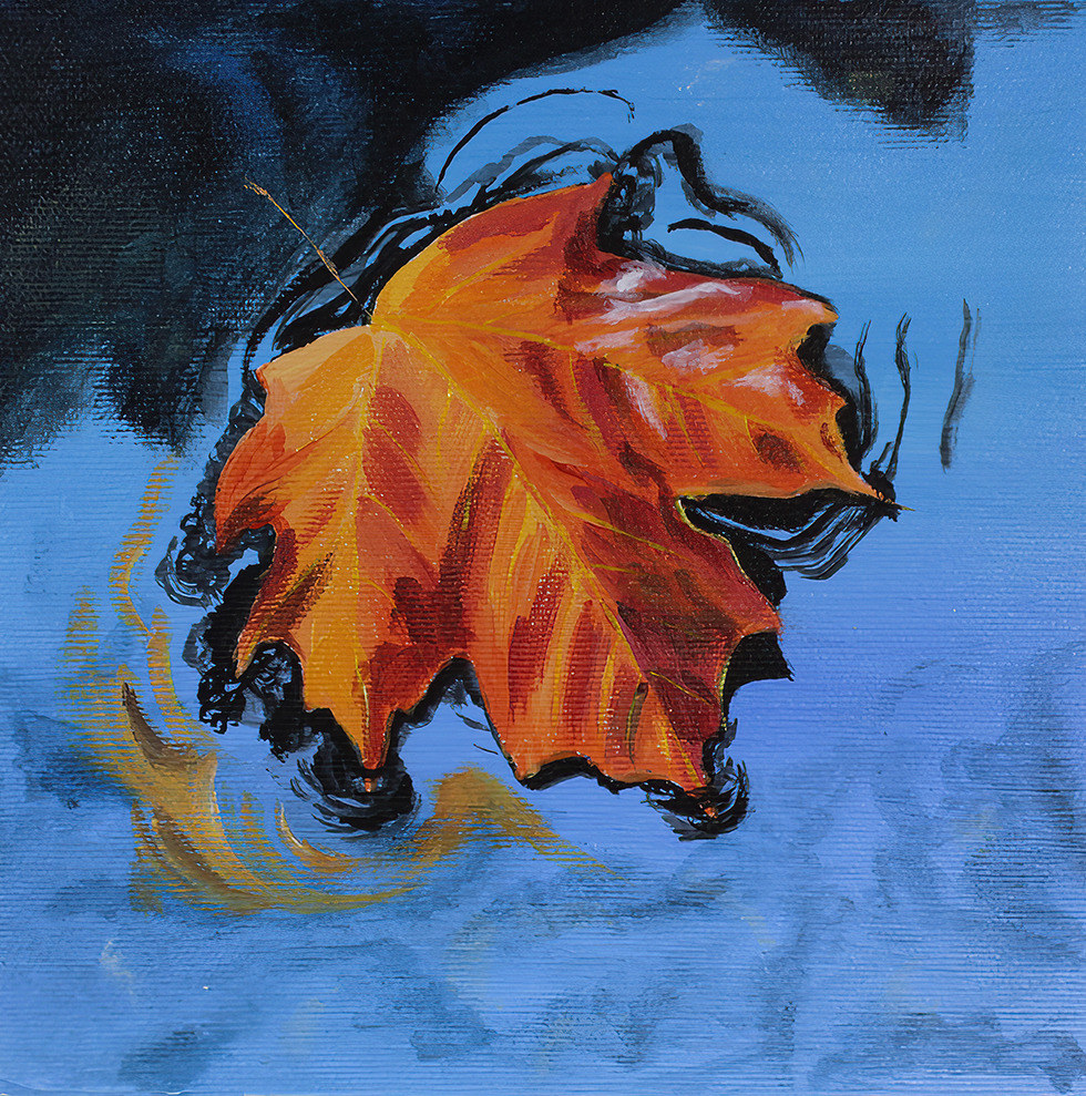 Autumn leaf OP 1228 P Print Ai small 7x7