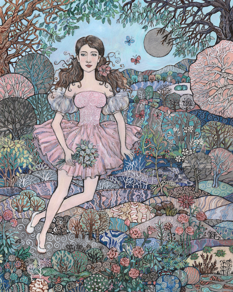 Ephemeral Beauty 16x20   EM Oksa LTR Oi 1039