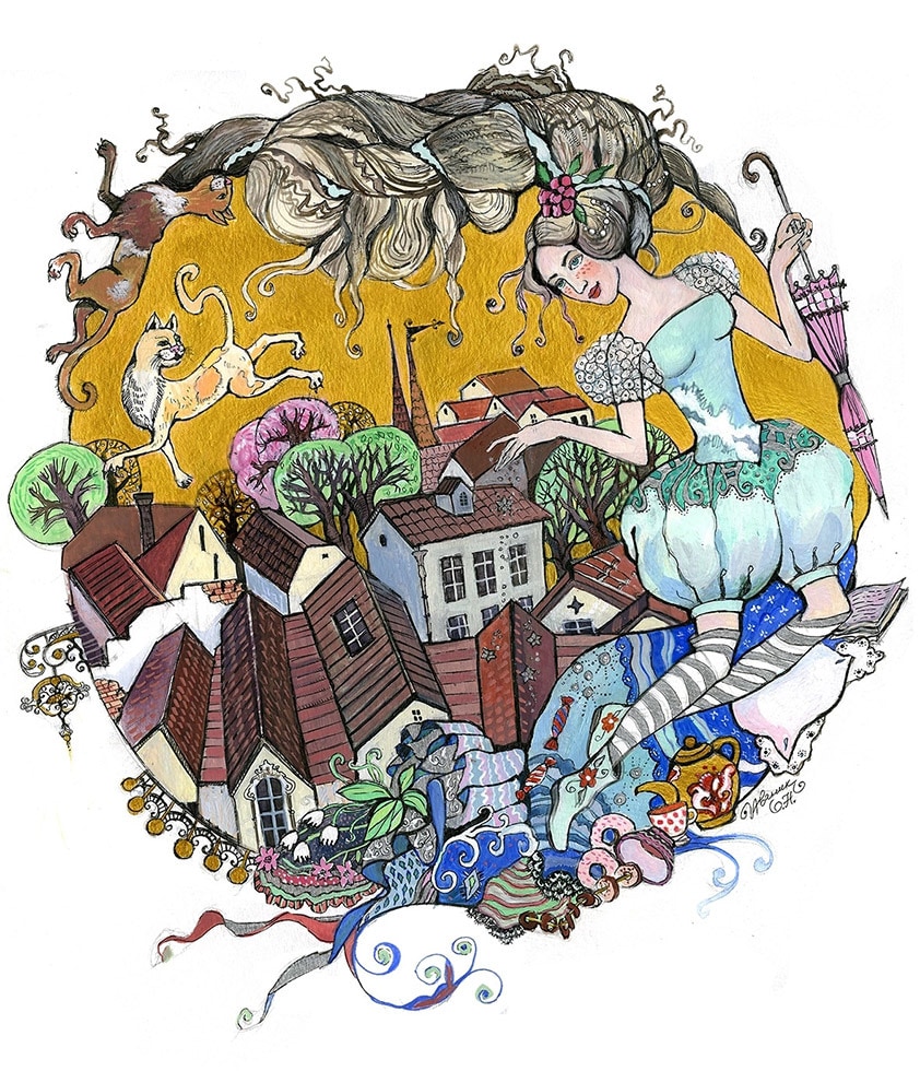 Sunday Morning O  5x7in 140res Oi=1905