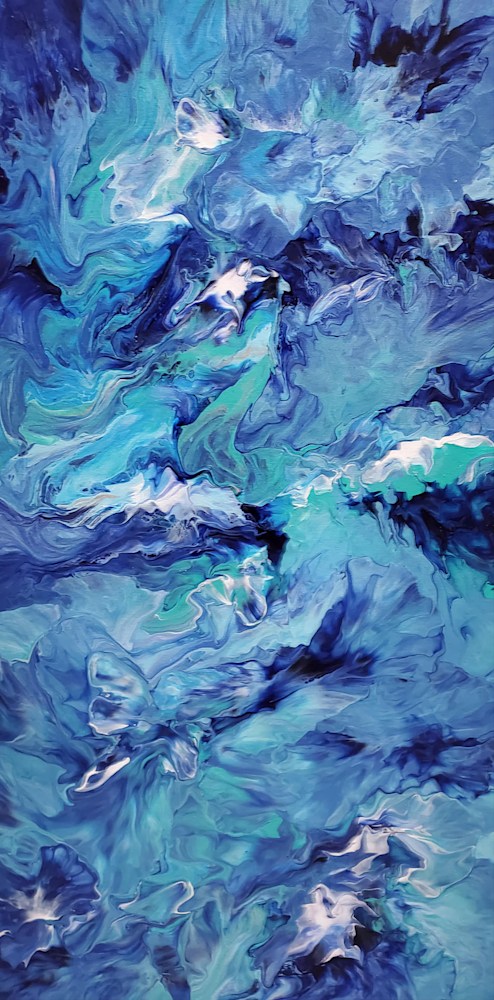 Tempest in Blue 18x36 575