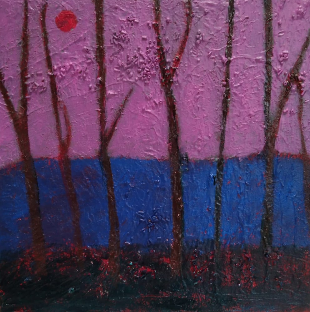 Winter forest at Sunset PK 0203 O
