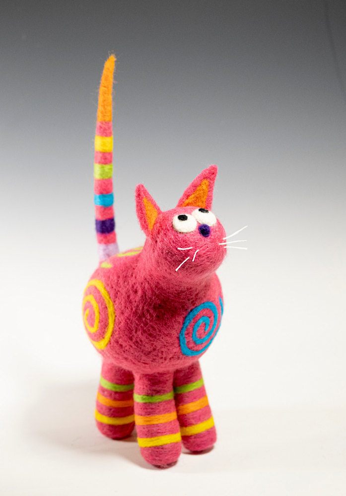 Quirky Cat Pink