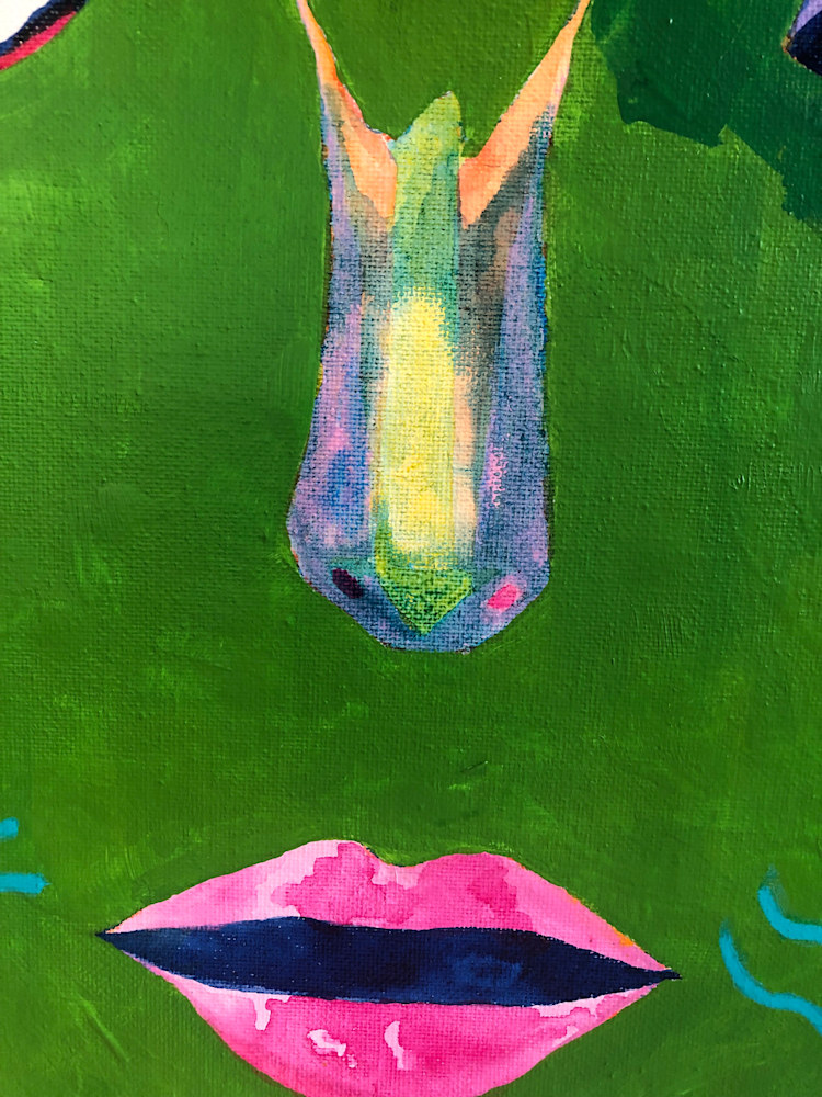 Mother of the Deep detail nose and mouth