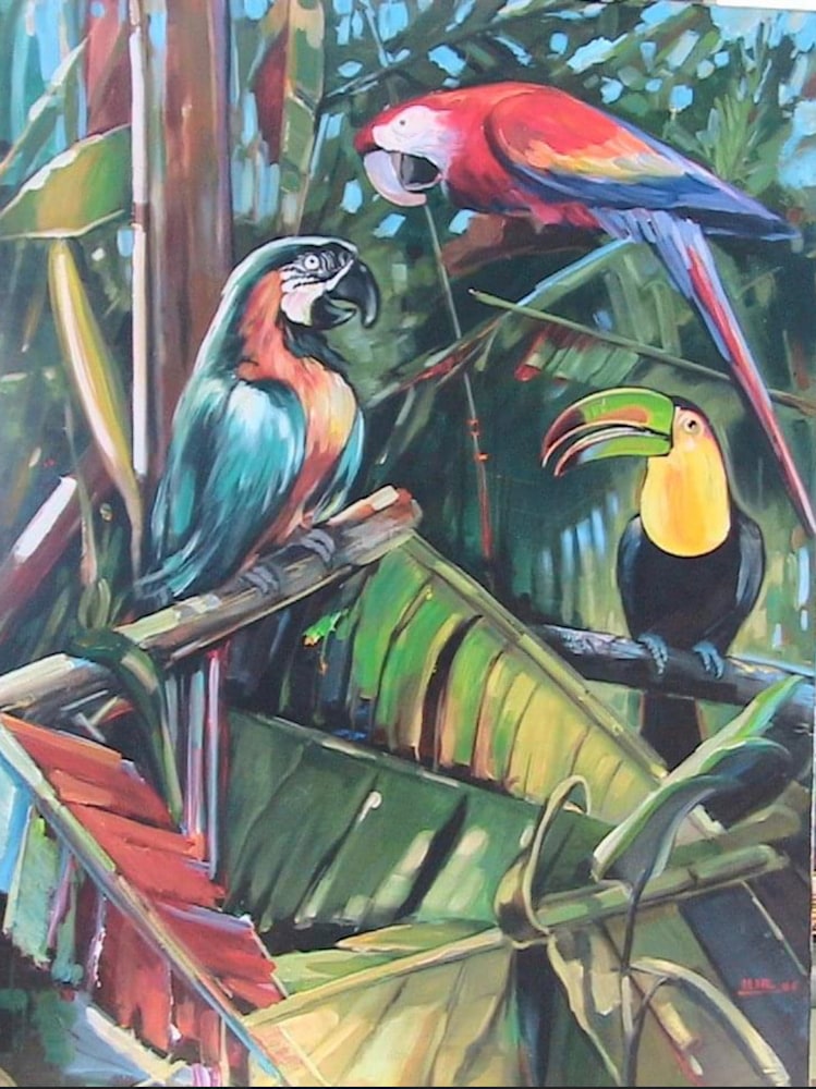 Parrot On Paradise