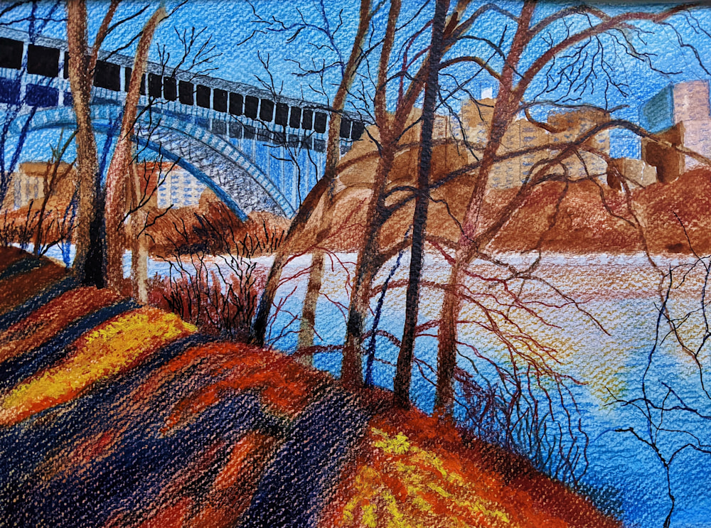 INWOOD PARK HILLTOP BY THE HENRY HUDSON BRIDGE