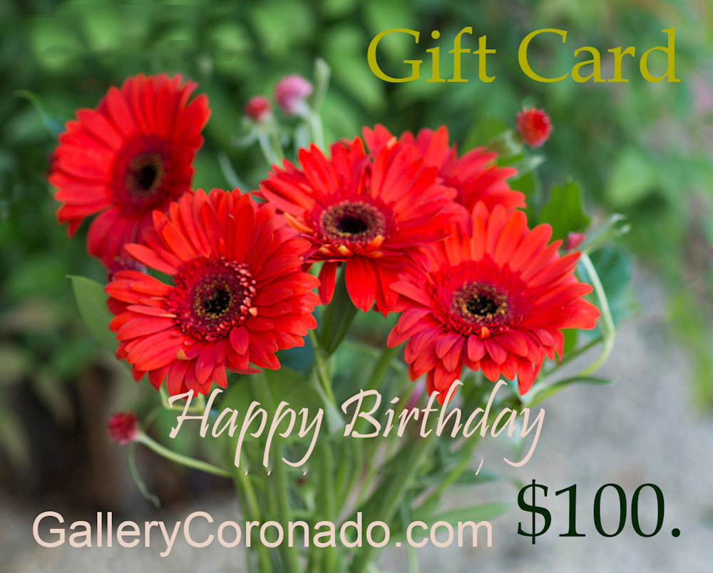 Gift Card  BIRTHday $100 GakCor 