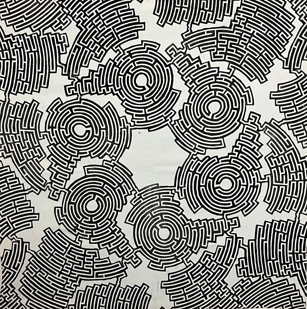 Labyrinth #5 | manVshadow - Michael E. Voss Fine Art