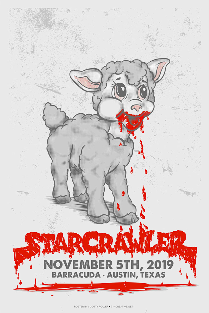 Starcrawler Gig Poster 2019