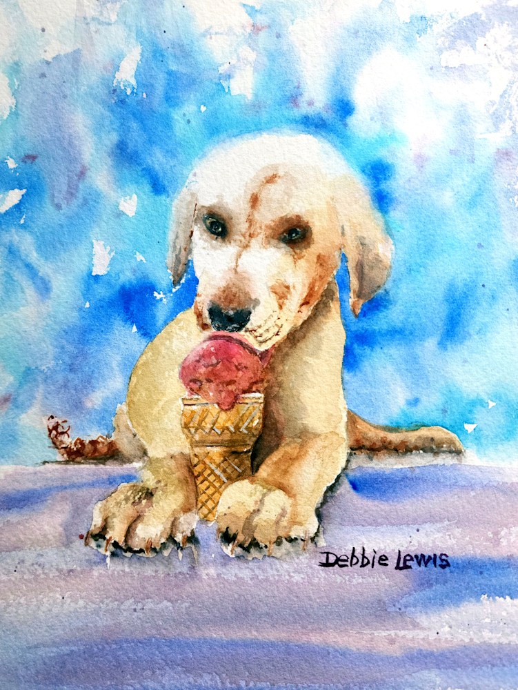 Doggies Like Ice Cream, Too