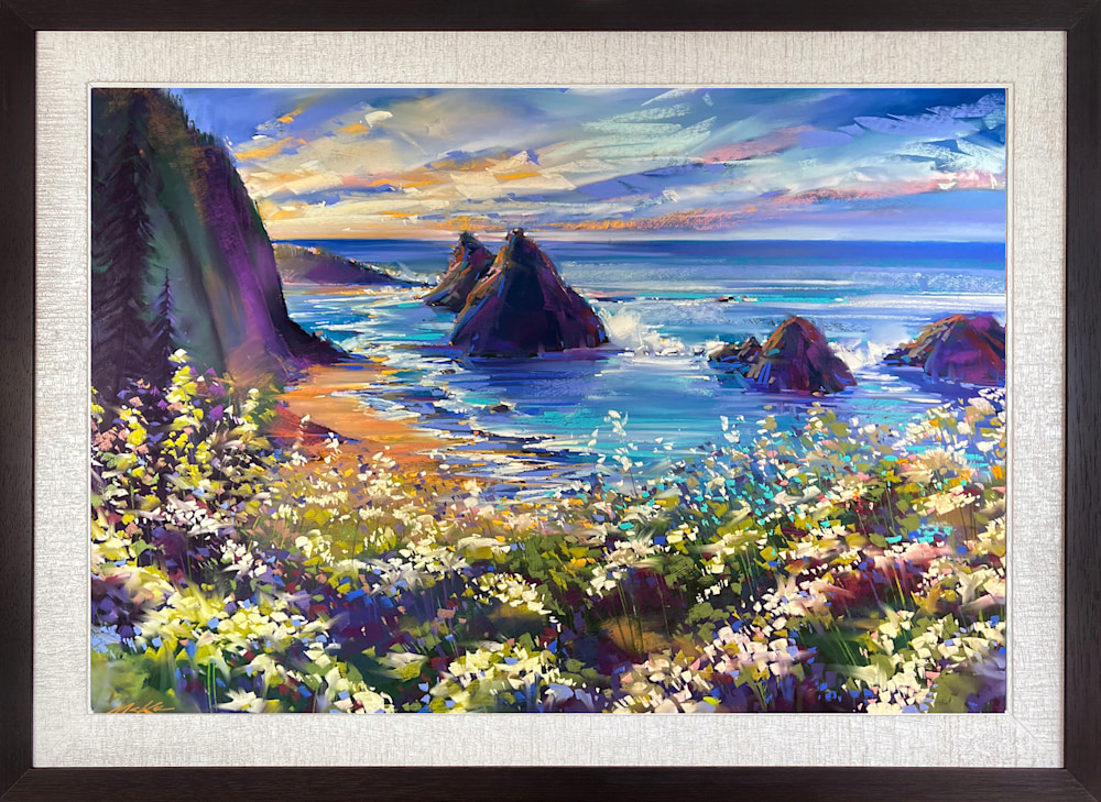 Coastal Spring framed