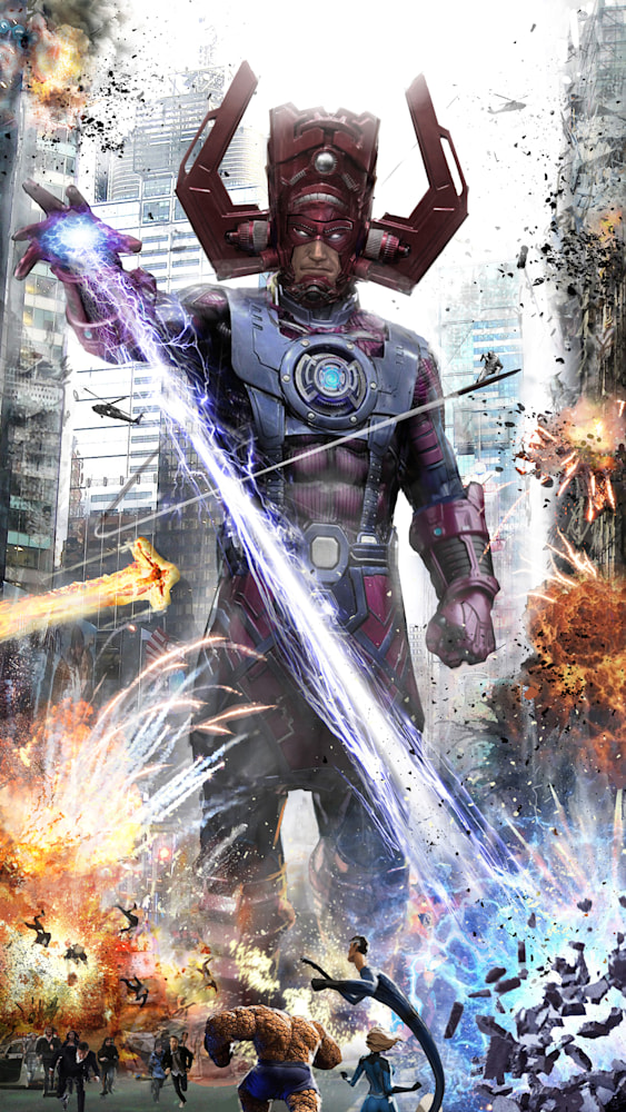 Fan Creates Awesome Concept Art of Galactus in the Marvel