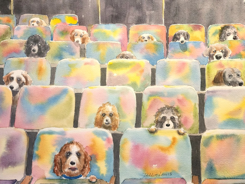 Doggies in Kaleidoscope Theatre