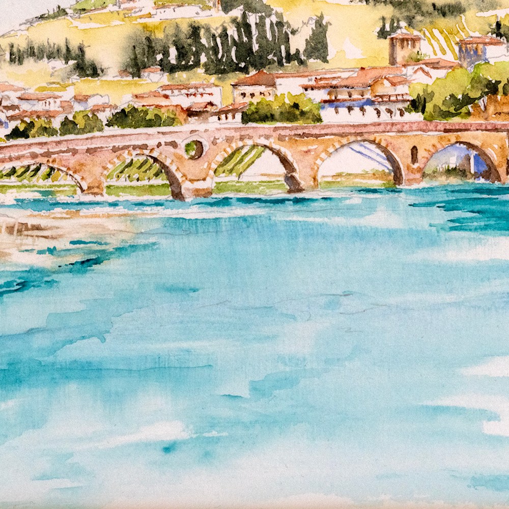 Il ponte Pietra, Verona | Detail 03 | Kimberly Cammerata