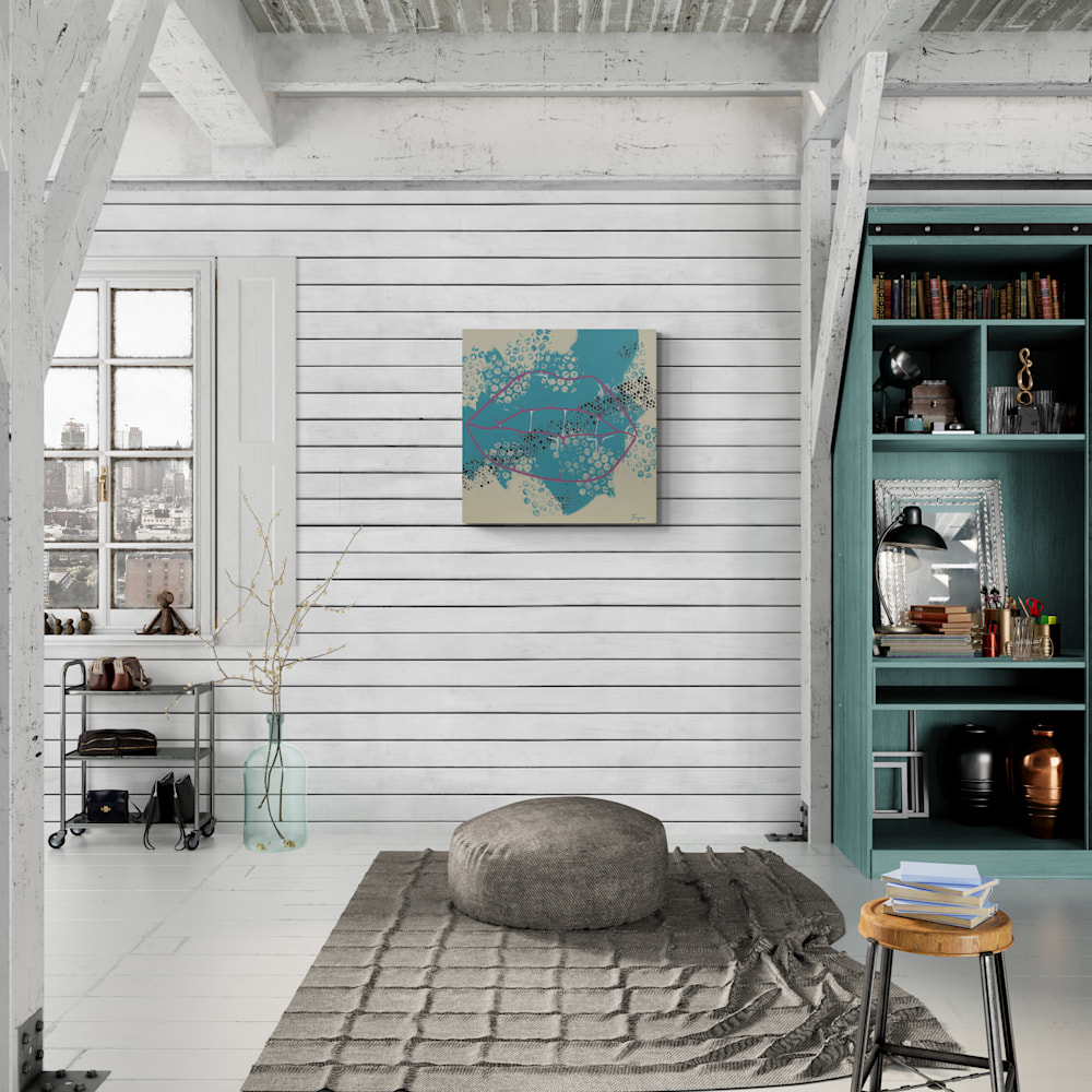 Rustic loft living room (1)