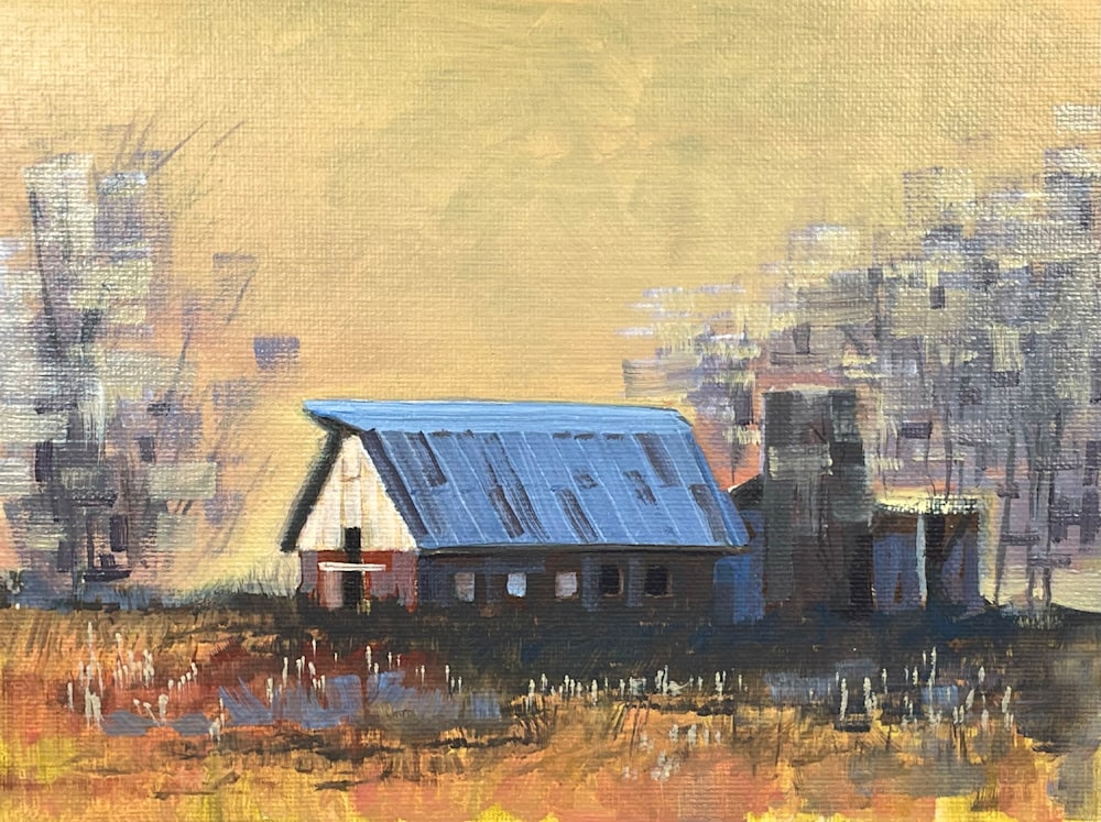 Oil   Barns along K7