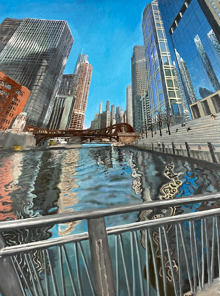 River Walk | manVshadow - Michael E. Voss Fine Art