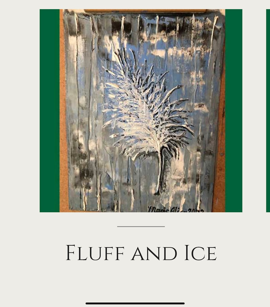 Fluff and Ice AA 8246 $190+ (No stretcher)