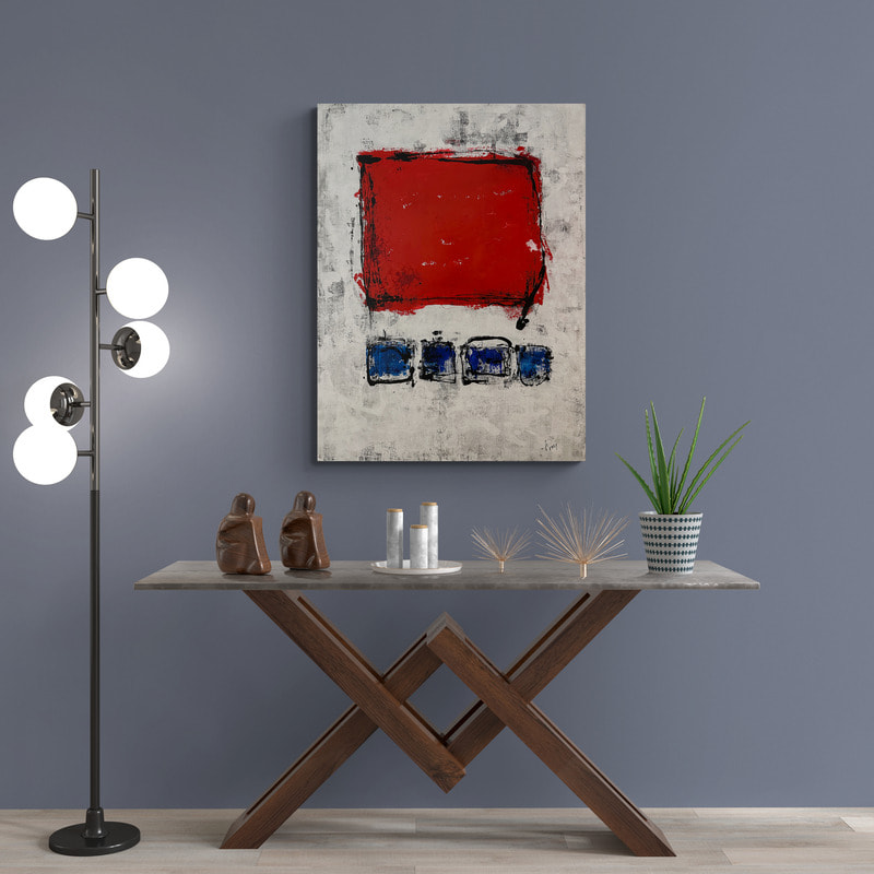Modern lamp and console table (3)