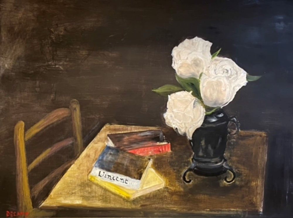 Annie Decamp   still is still 24x32