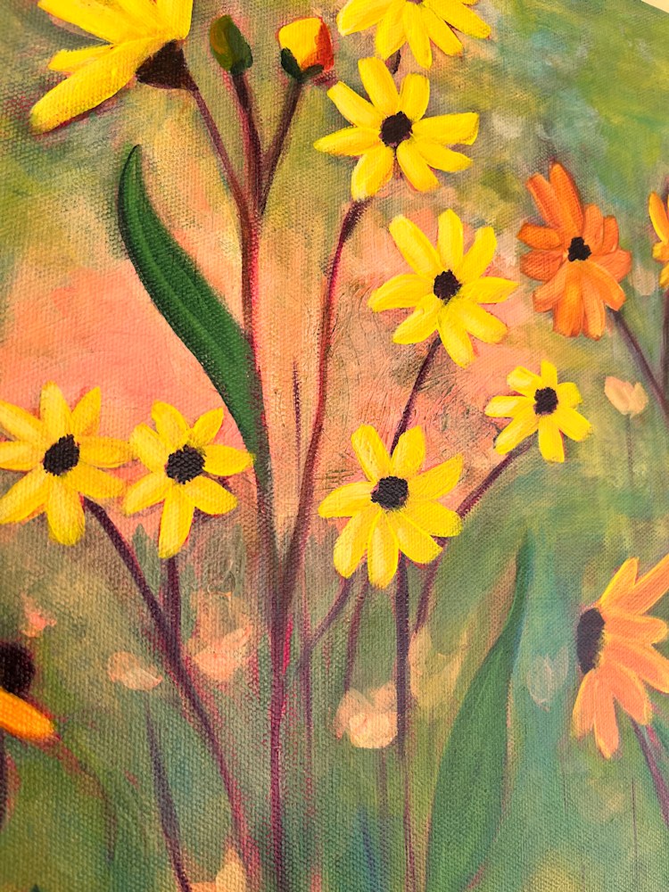 Wild Sunflowers   Closeup 3