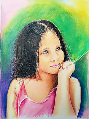 drawing of Rasika's daughter RR DD 107 prev