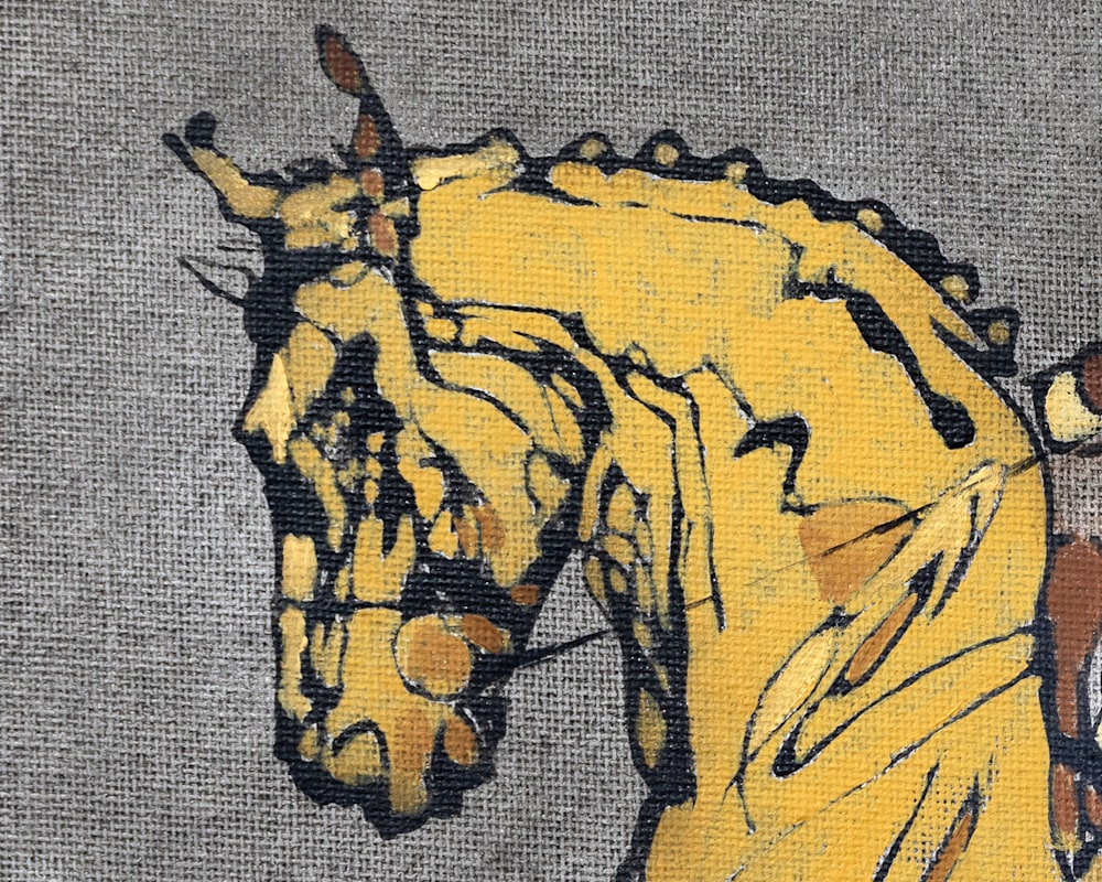 Gold Horse Brown TackDetail111x14