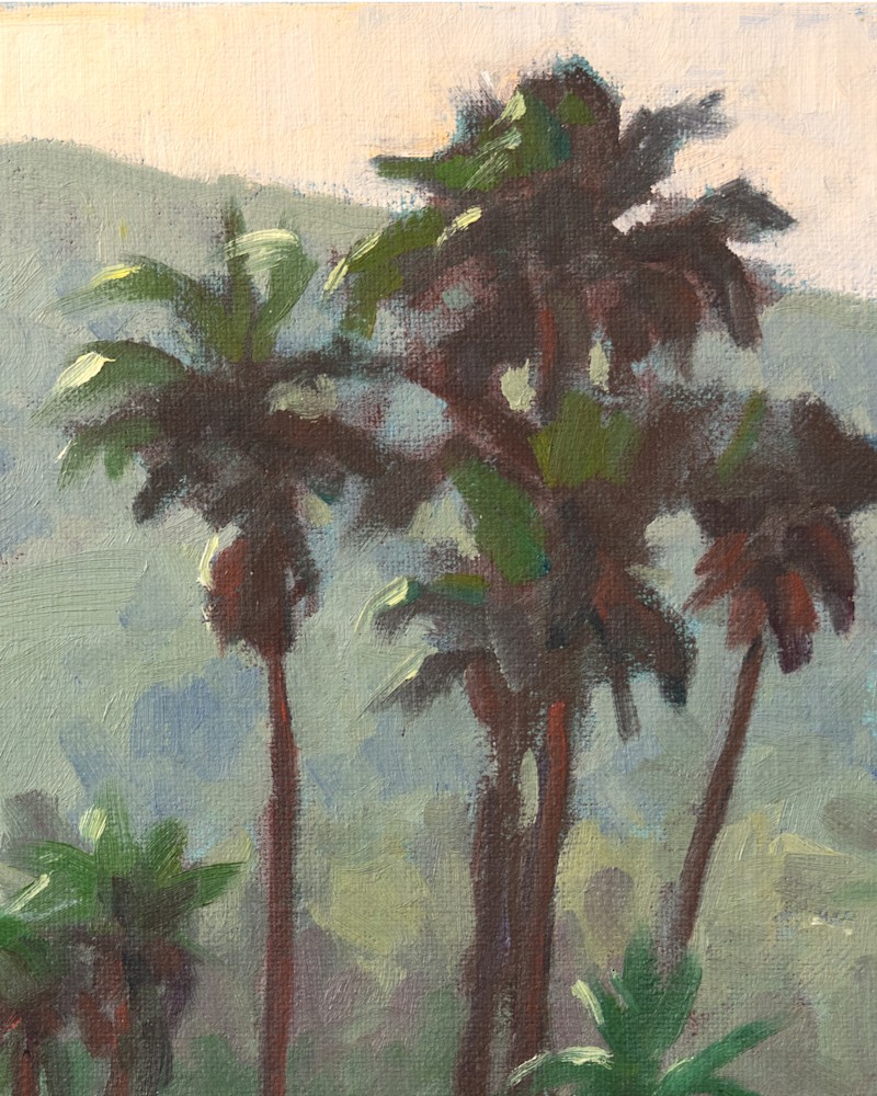 Island of Many Palms LSMDetail1 11x14Linen