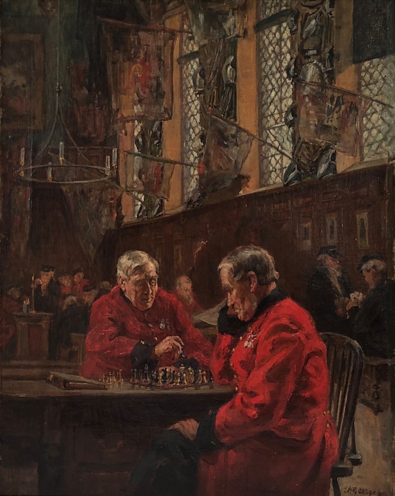 Chess painting1 Simone Maher