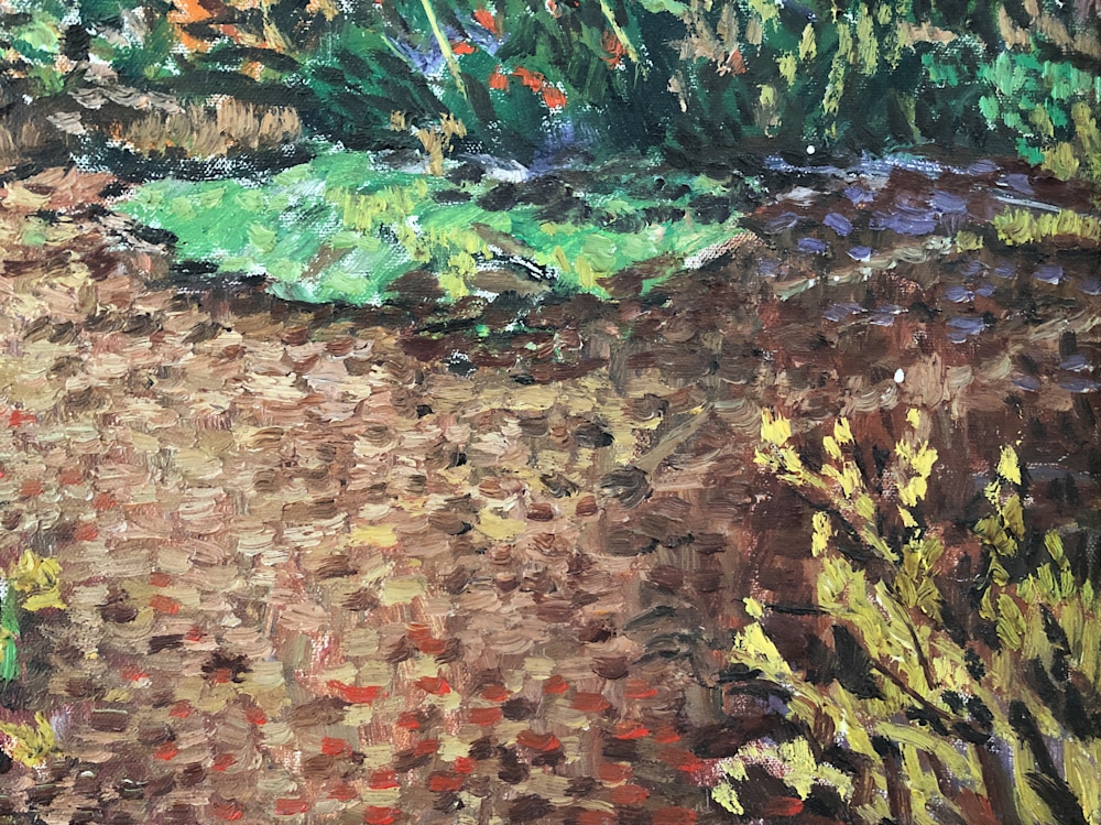 Pointillist Farm Landscape10 Simone Maher