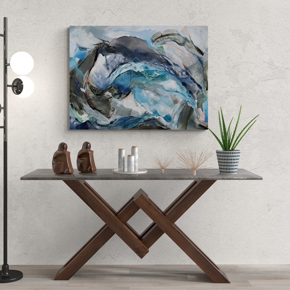 Modern lamp and console table 2