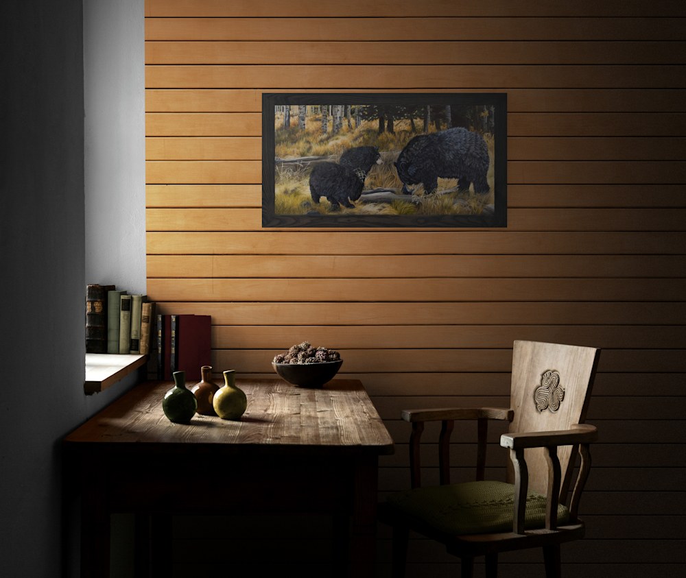 Rustic room illuminated by morning sun