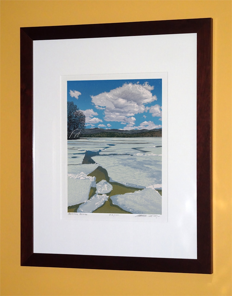 Ice Out Framed