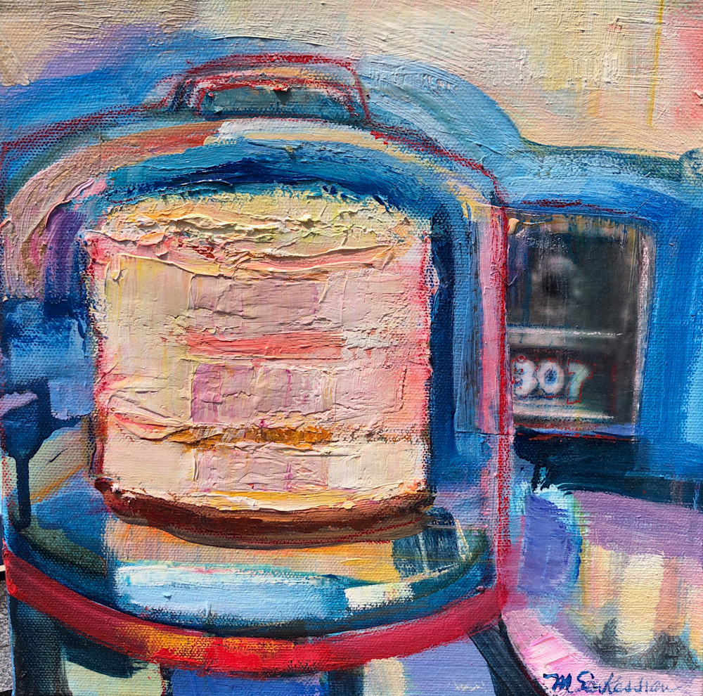 Times of Refreshment 307, oil on canvas, 10x10