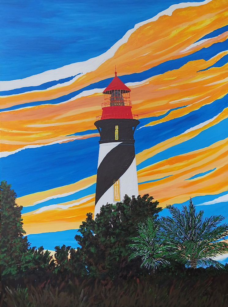 The Lighthouse 48x36 2100