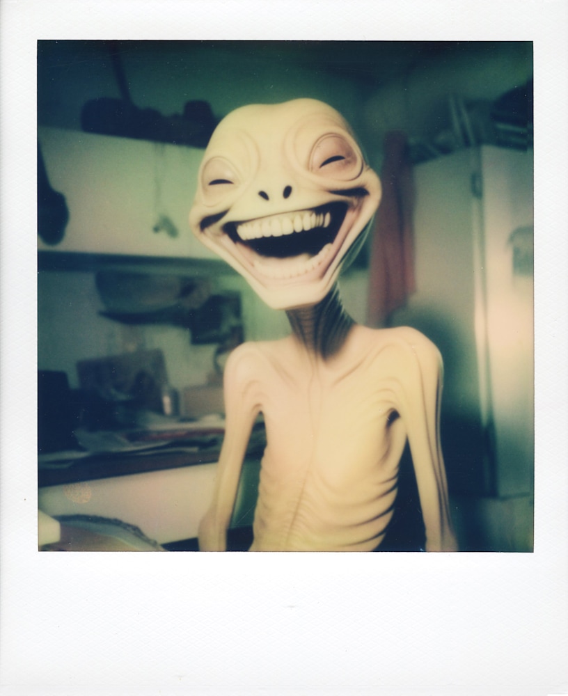 Alien Polarpoids Laugh