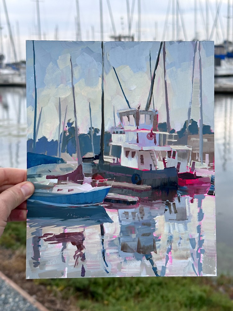 Redwood City Harbor holding