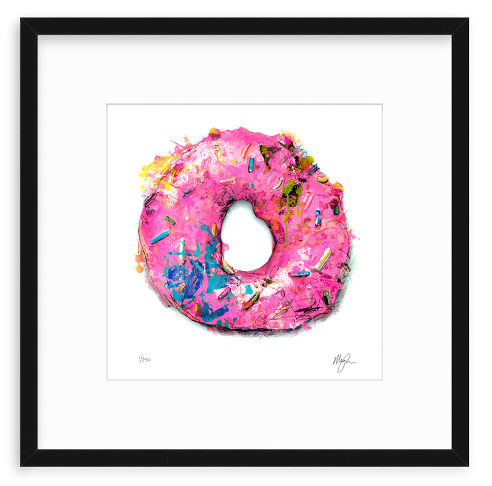 Donut LtdEd Framed